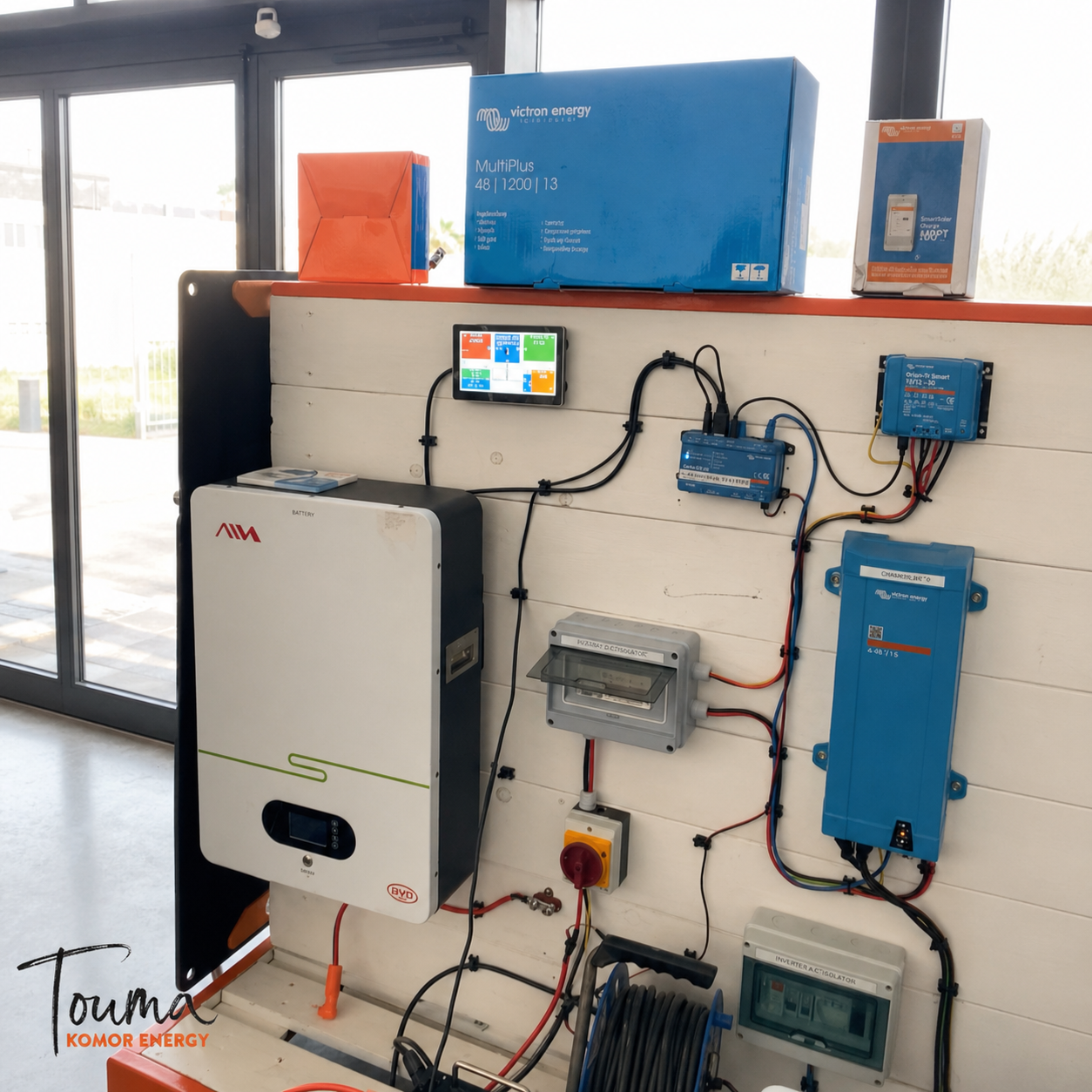 Bureau d'un fournisseur partenaire de Touma Komor Energy