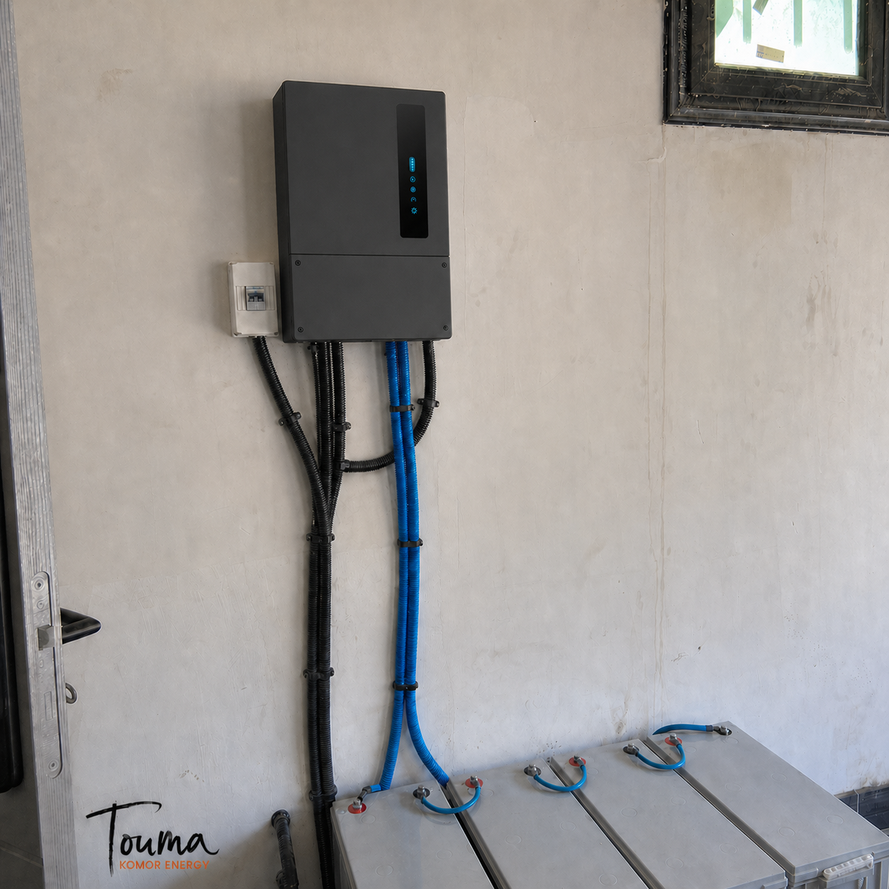 Câblage électrique d'une installation solaire
